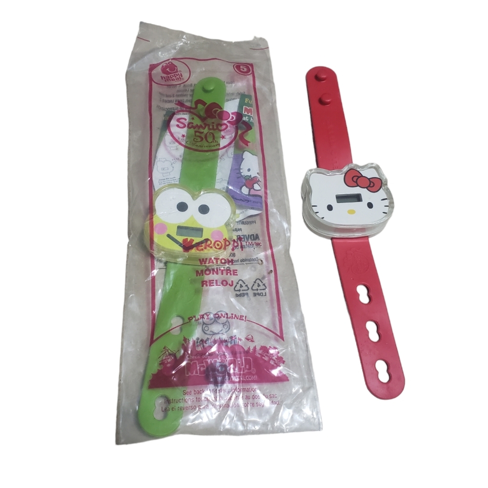 2010 McDonalds Happy Meal Sanrio 50th Anniversary Hello Keroppi Sealed May need